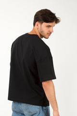 MIckey mouse Graphic Printed Oversized Drop Shoulder Sleeves T shirt