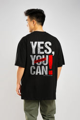 Bodic Mes's Oversized Tshirt Graphic Printed Oversized Drop Shoulder Sleeves T shirt