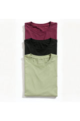 Bodic Oversized T-shirt Combo with Three Colours.