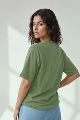 Lazzy sloth. Graphic Printed Oversized Drop Shoulder Sleeves T shirt