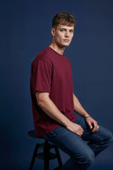 Akatsuki Tobi Design Graphic Printed Oversized Drop Shoulder Sleeves Tshirt