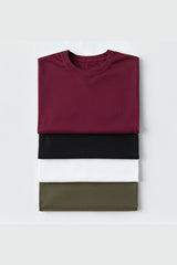 Bodic Oversized T-shirt Combo with Four Colours