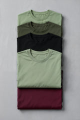 Bodic Oversized T-shirt Combo with Four Colours