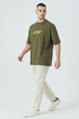 Formula1 Design1 Graphic Printed Oversized Drop Shoulder Sleeves T-shirt