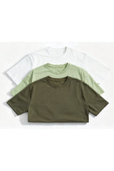 Bodic Oversized T-shirt Combo with Three Colours