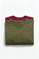 Bodic Oversized T-shirt Combo with Three Colours