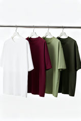 Bodic Oversized T-shirt Combo with Four Colours