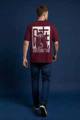 Akatsuki Tobi Design	Graphic Printed Oversized Drop Shoulder Sleeves Tshirt