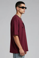 Demon Slayer Tanjiro Design  Graphic Printed Oversized Drop Shoulder Sleeves  T shirt