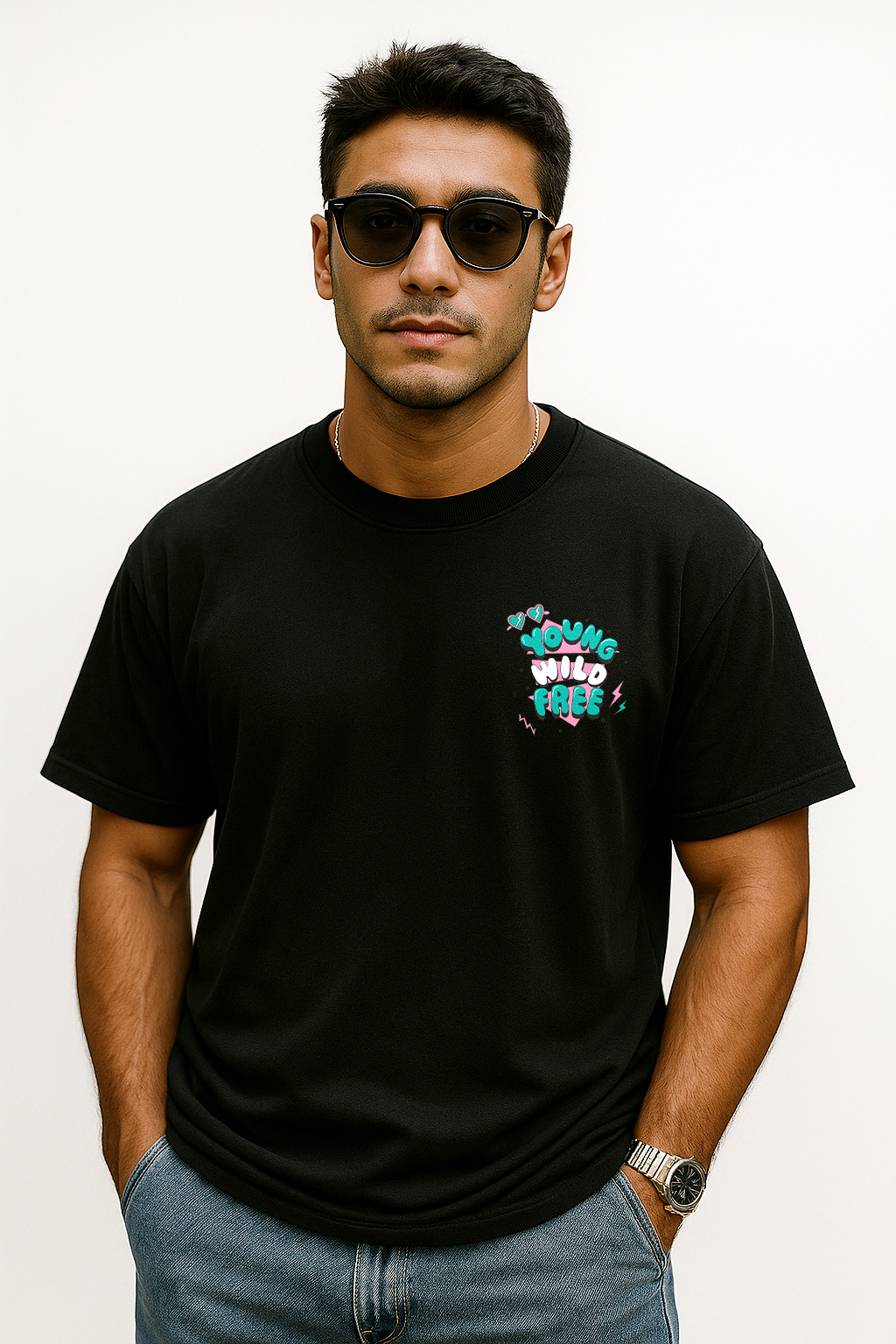 yung wild free Over sized T-Shirt